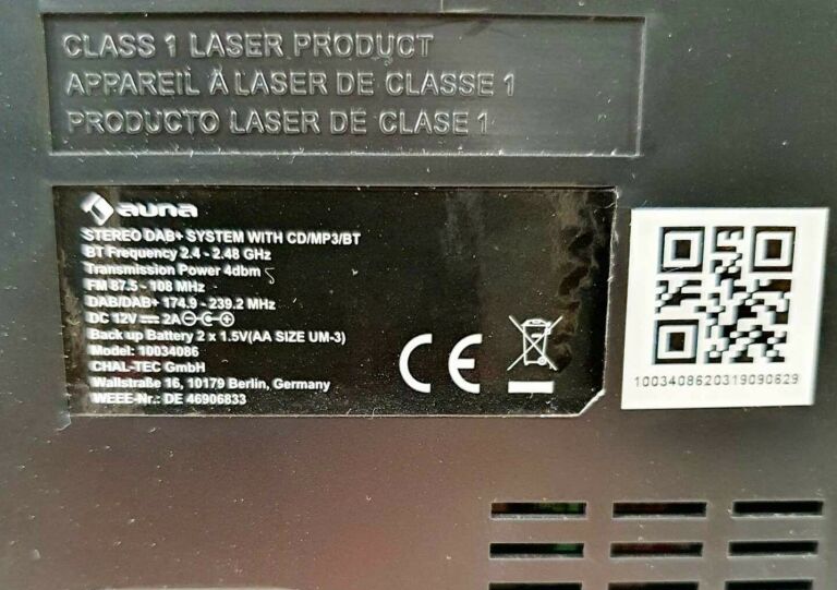 MINIWIEŻA AUNA STEREO SONIC DAB