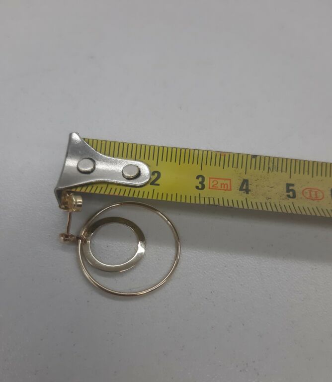 zlote-kolczyki-podwojne-kola-25cm-585-rodzaj-2205-2