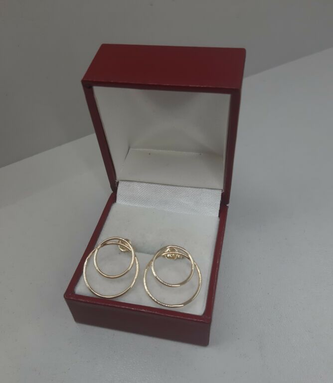 zlote-kolczyki-podwojne-kola-2cm-585-stan-11323-2