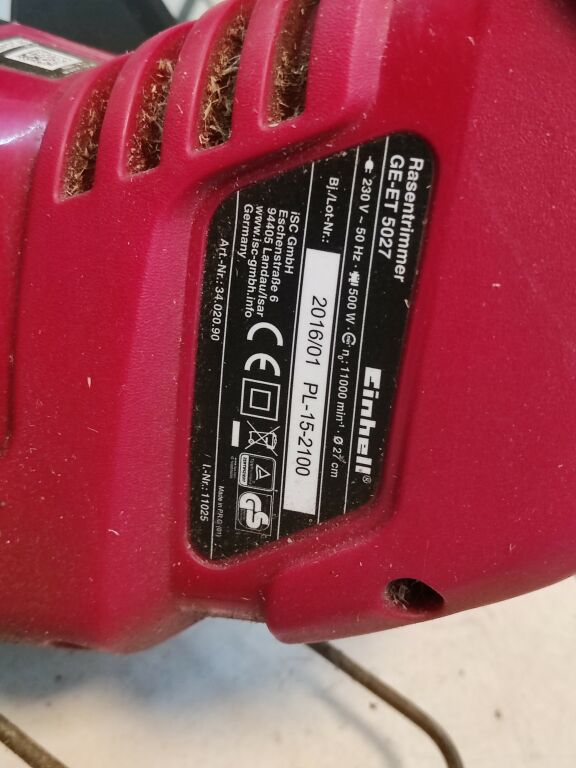 PODKASZARKA EINHELL GE-ET 5027