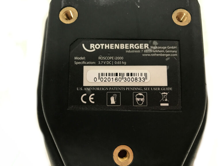 KAMERA INSPEKCYJNA ROTHENBERGER ROSCOPE I2000