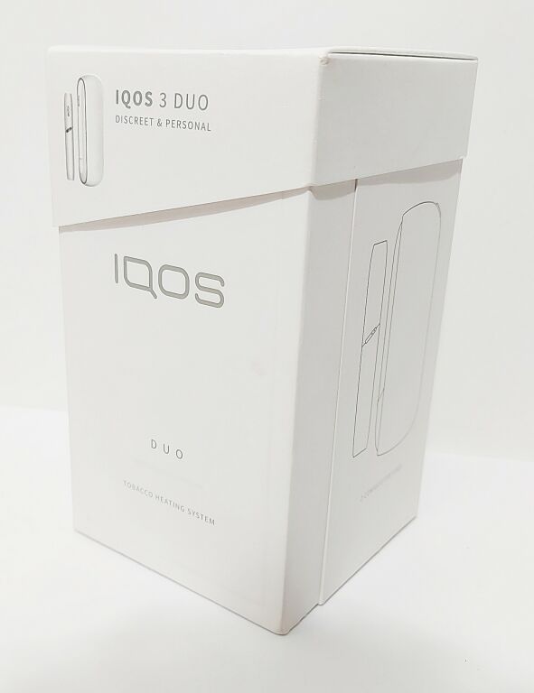 PODGRZEWACZ TYTONIU IQOS 3 DUO #BIAŁY KOMPLET