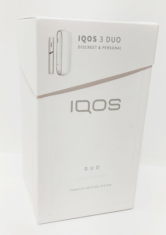 PODGRZEWACZ TYTONIU IQOS 3 DUO #BIAŁY KOMPLET