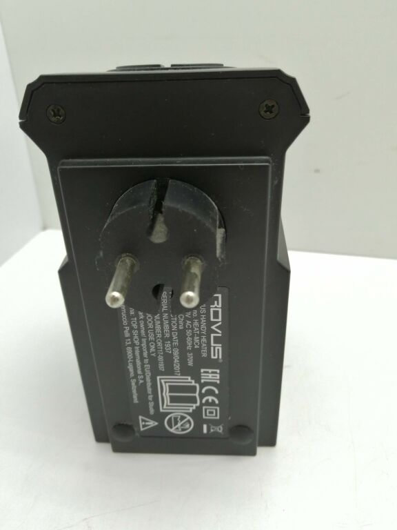 GRZEJNIK GNIAZDKOWY 370W ROVUS CZARNY