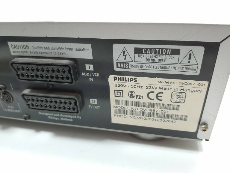 ODTWARZACZ DVD PHILIPS DVD957 PILOT