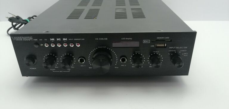 WZMACNIACZ VK 338 USB VOICE KRAFT KOMPLET