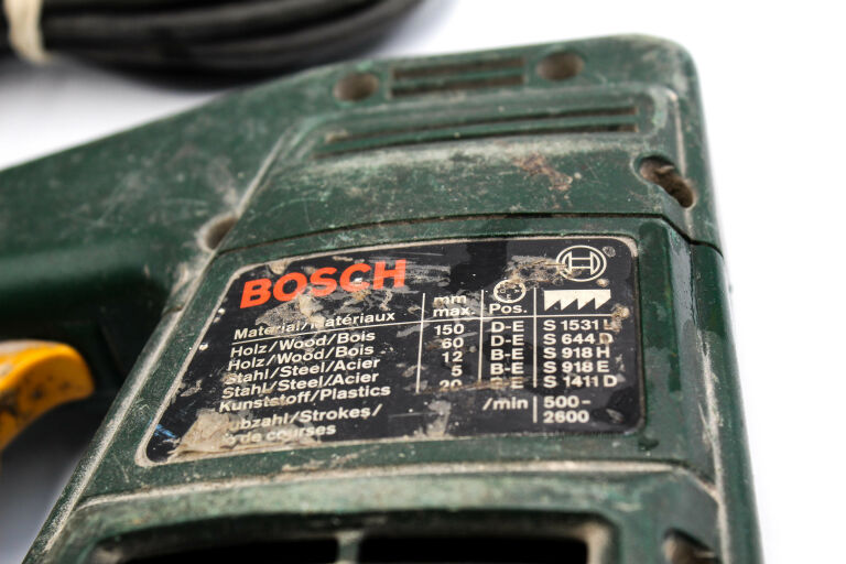 PIŁA SZABLASTA BOSCH PFZ 550 E Z REGULACJĄ OBROTÓ