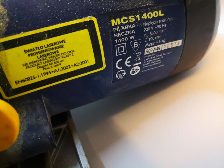 PILARKA TARCZOWA MAC ALLISTER MCS1400L