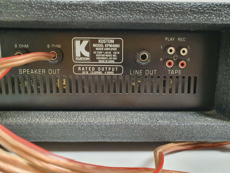 KUSTOM KPM 4060 WZMACNIACZ MISKER (
