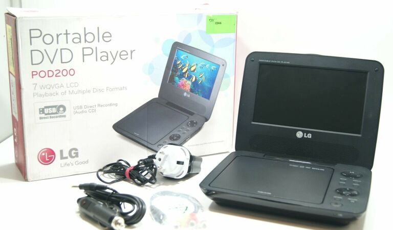 PRZENOŚNY ODTWARZACZ DVD PORTABLE PLAYER POD200
