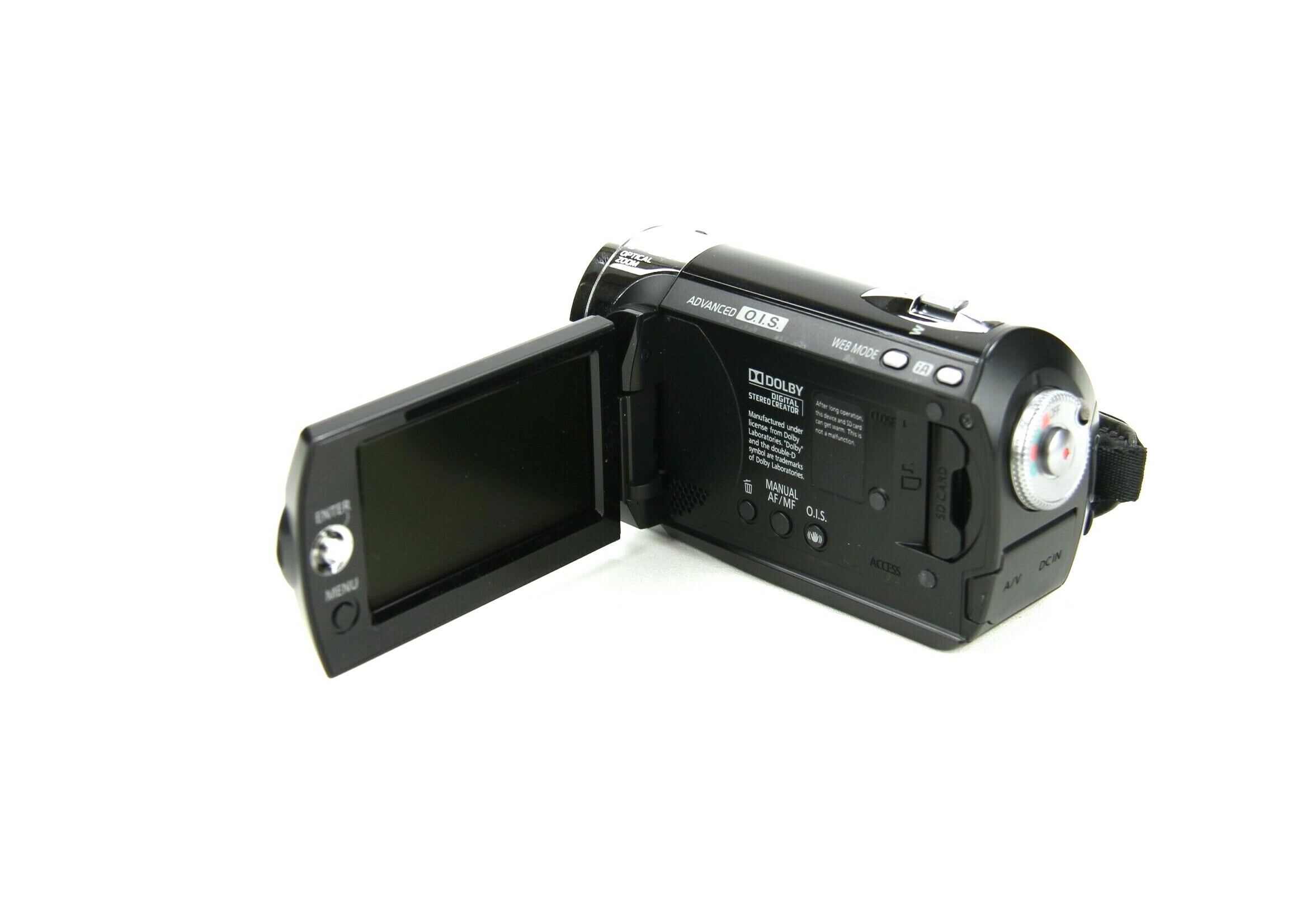 kamera-panasonic-sdr-s26-ladowarka-pokrowiec-kolor-czarny