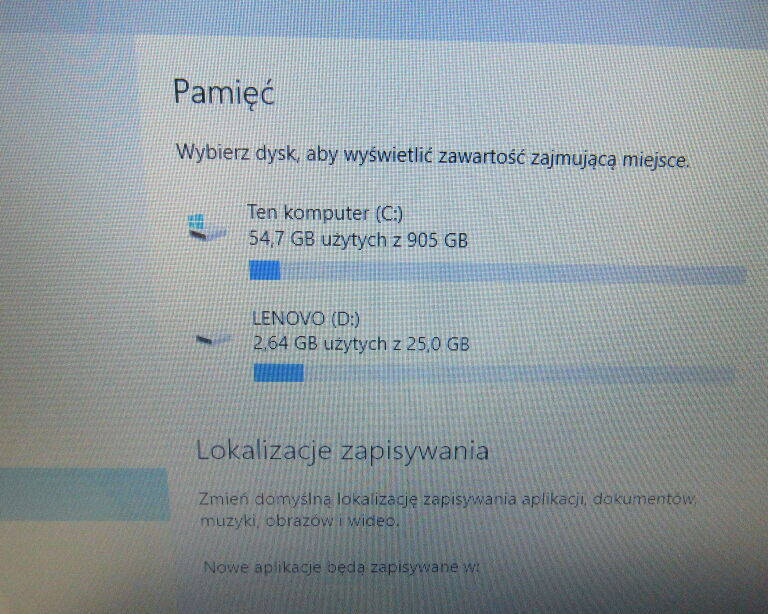LAPTOP LENOVO G50-80 I5-5200U 4GB 1TB WIN 10 USZKODZONY