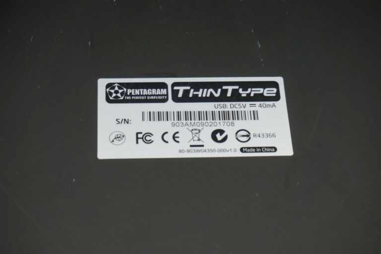 TABLET GRAFICZNY PENTAGRAM THIN TYPE