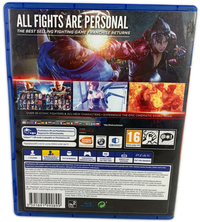 GRA PS4 TEKKEN 7 GLIWICE