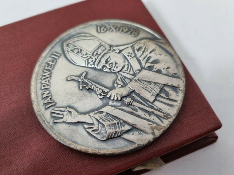 MEDAL JAN PAWEŁ II 16 X 1978 GAUDE MATER POLONIA