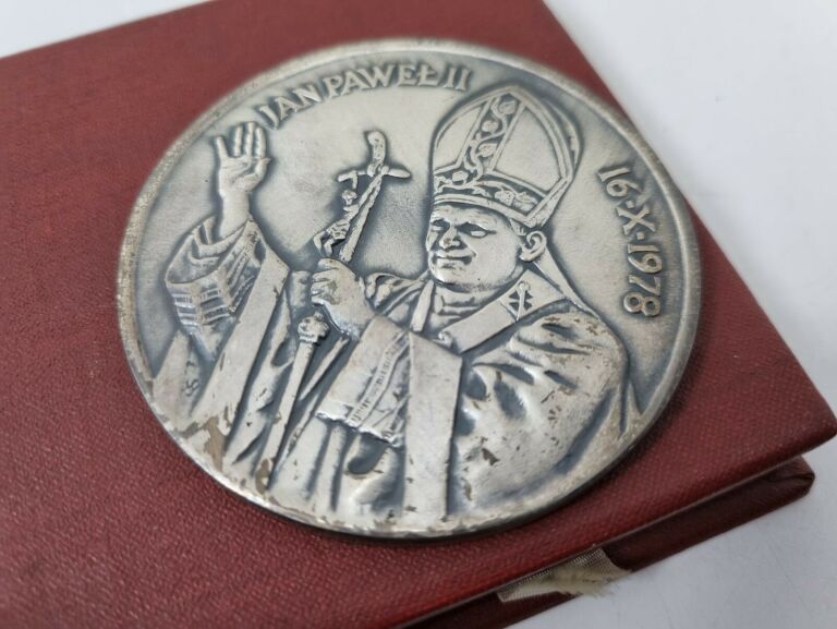 MEDAL JAN PAWEŁ II 16 X 1978 GAUDE MATER POLONIA