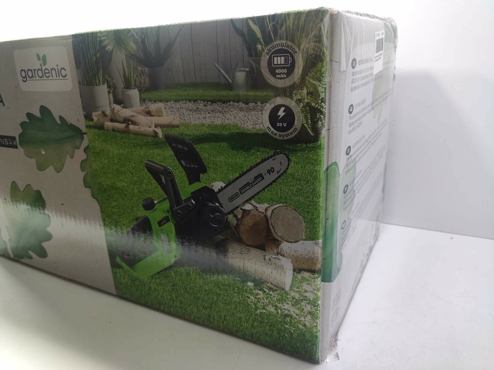 pila-lancuchowa-20-v-max-akumulatorowa-gardenic-stan-uzywany