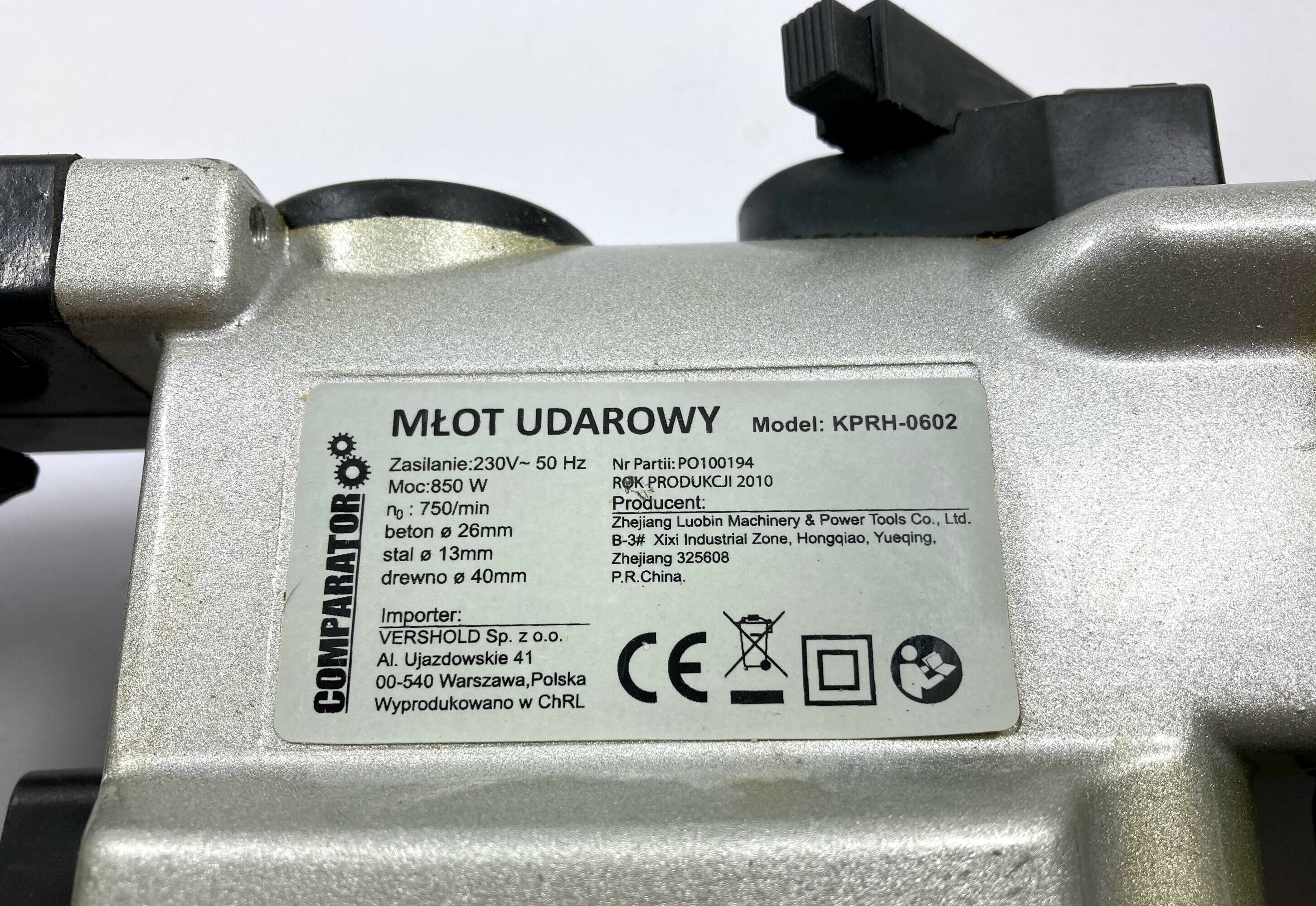 mlot-udarowy-comparator-0602-kpl-zasilanie-sieciowe