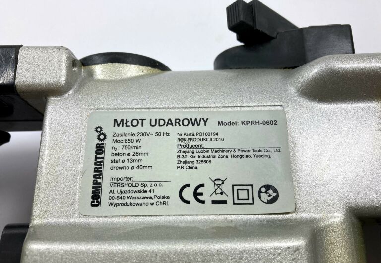 mlot-udarowy-comparator-0602-kpl-zasilanie-sieciowe