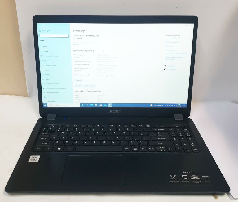 LAPTOP ACER ASPIRE 3 A315-56-582P
