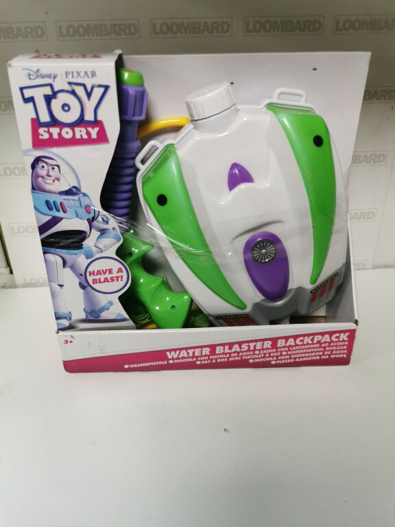 TOY STROY BUZZ ASTRAL PISTOLET NA WODĘ Z PLECAKIE