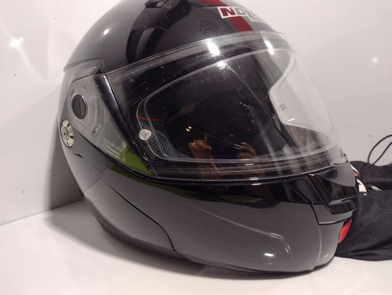 KASK NOLAN N90-2 R. M CZARNYOKAZJA OD LOOMBARD!
