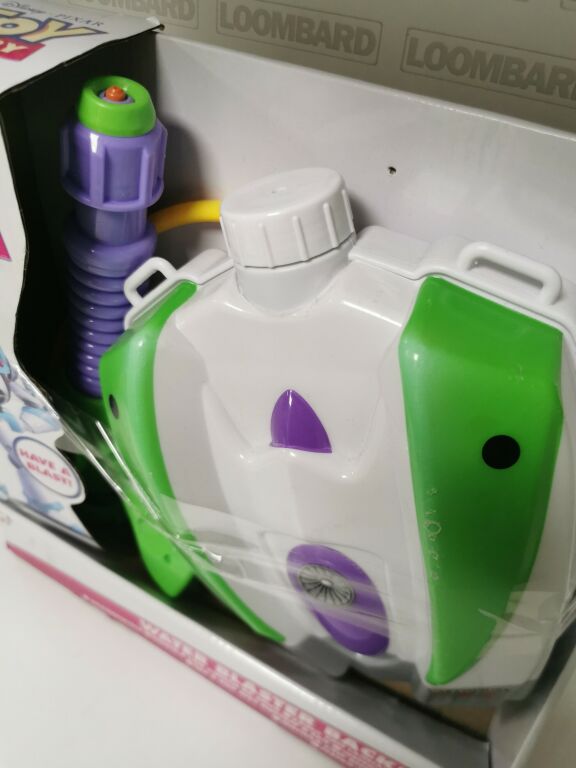 TOY STROY BUZZ ASTRAL PISTOLET NA WODĘ Z PLECAKIE