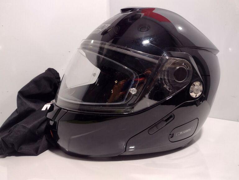 KASK NOLAN N90-2 R. M CZARNYOKAZJA OD LOOMBARD!