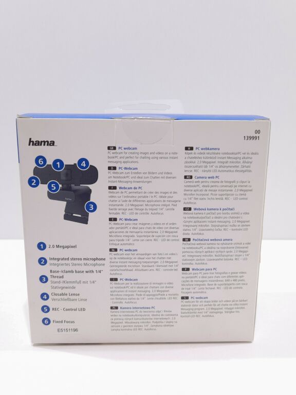 HAMA KAMERA INTERNETOWA C-400, FULL-HD