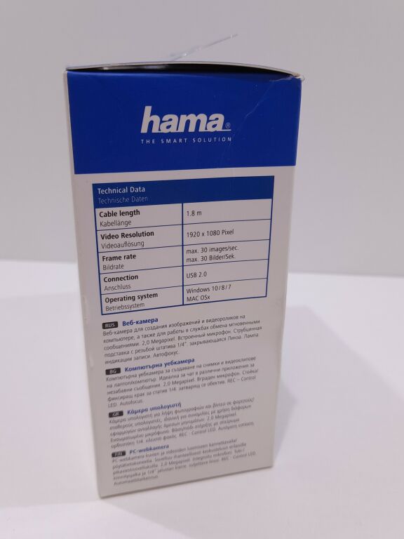 HAMA KAMERA INTERNETOWA C-400, FULL-HD