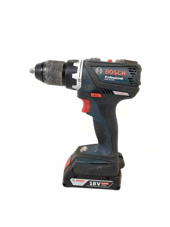 WKRĘTARKA BOSCH PROFESSIONAL GSR 18 V-EC BEZ ŁAD