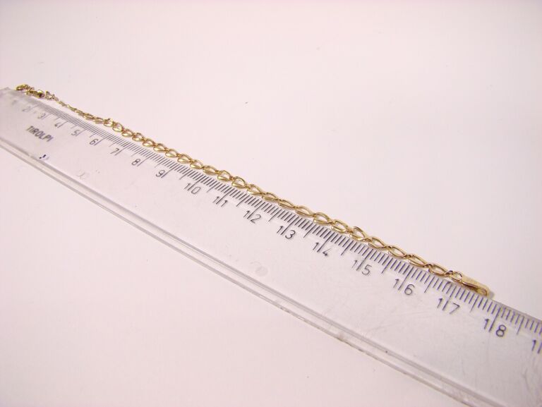 ZŁOTA BRANSOLETKA PR.585 14CT 1.41G 18CM