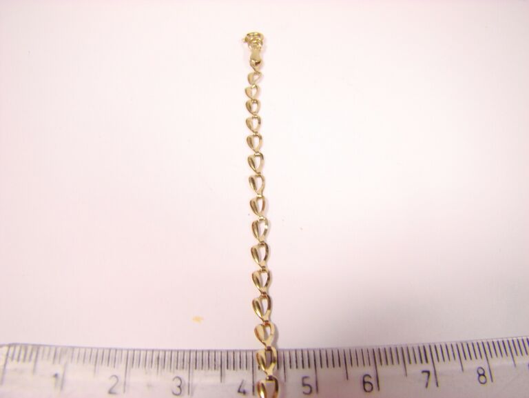 ZŁOTA BRANSOLETKA PR.585 14CT 1.41G 18CM