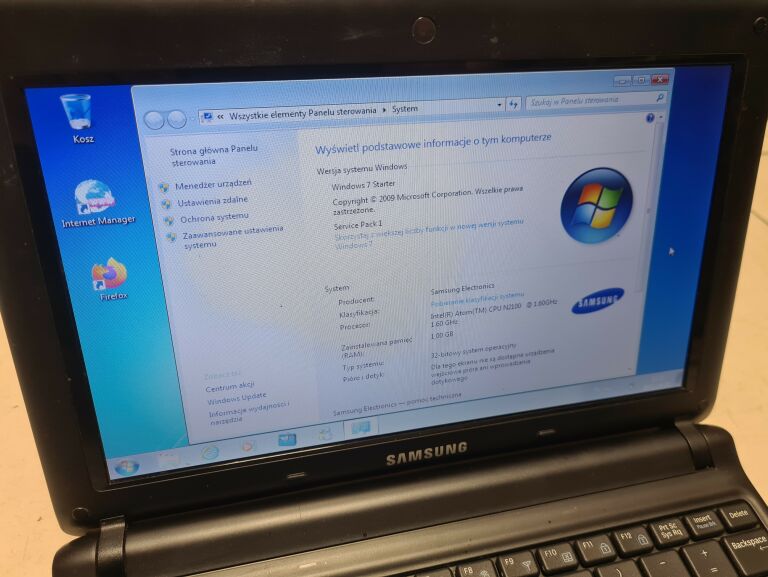 LAPTOP NETBOOK SAMSUNG N102SP