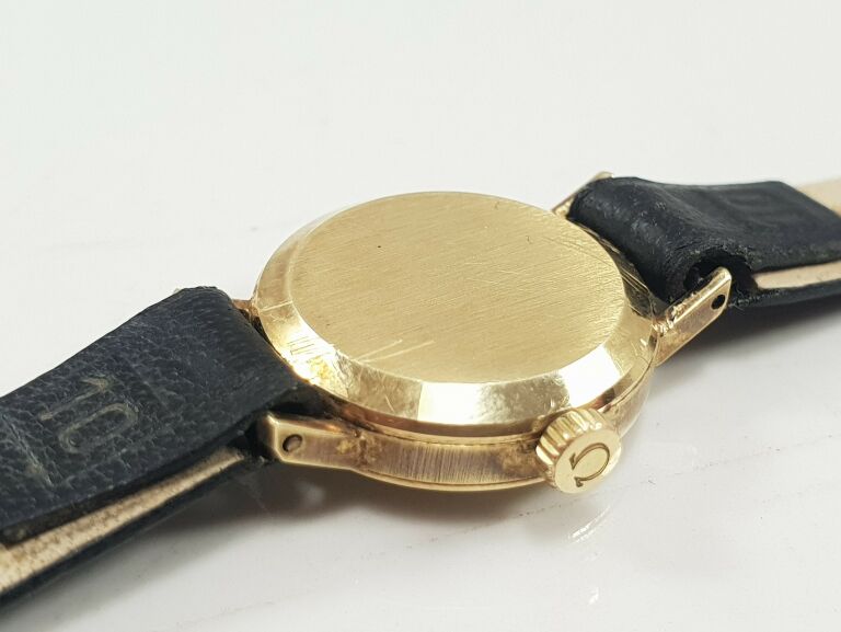 PIĘKNY ZŁOTY ZEGAREK OMEGA DAMSKI 14K 585 VINTAGE