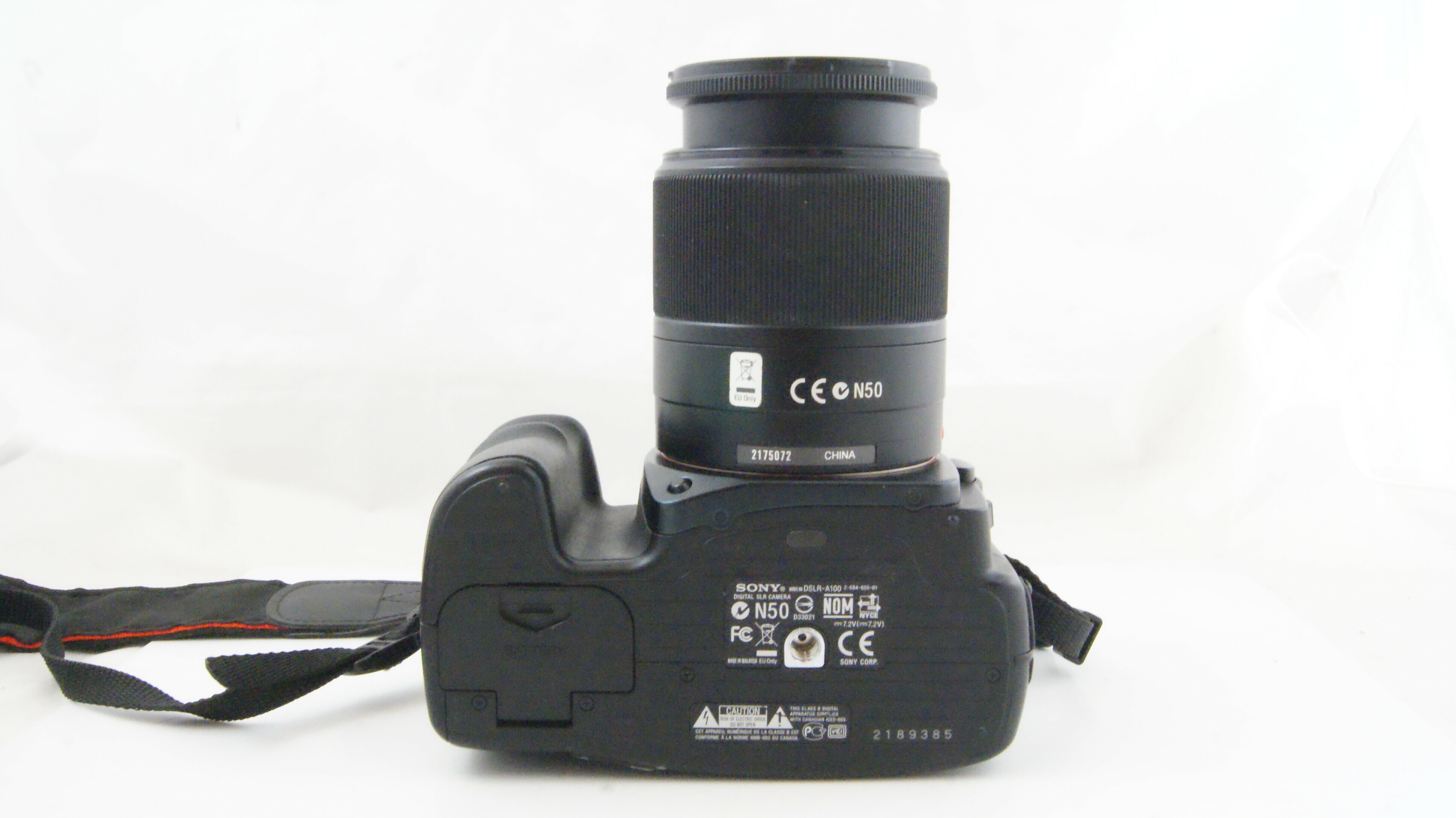 aparat-sony-alpha-100-uszkodzony-obiektyw-lad-jakosc-video-brak-nagrywania