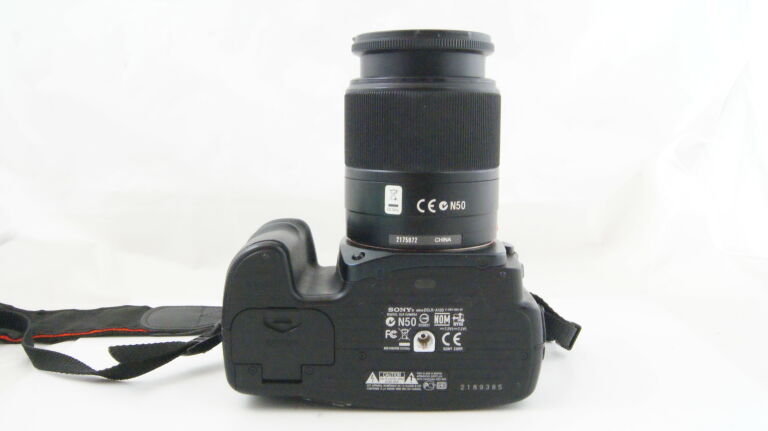 aparat-sony-alpha-100-uszkodzony-obiektyw-lad-jakosc-video-brak-nagrywania