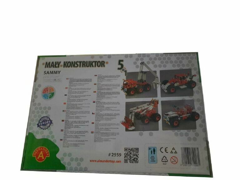 MAŁY KONSTRUKTOR PROFI 5W1 NOAH / SAMMY