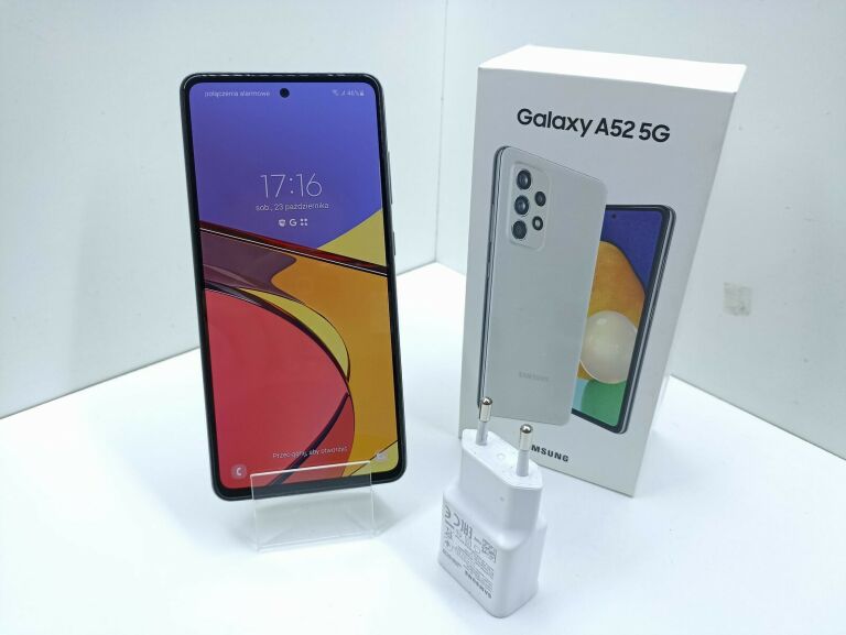 TELEFON SAMSUNG GALAXY A52 5G KOMPLET/OPIS