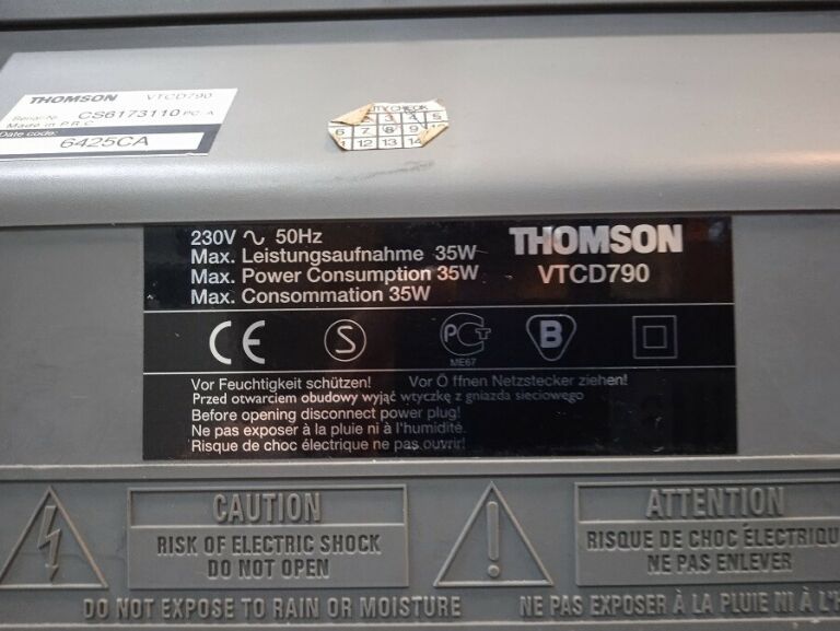 WIEŻA THOMSON VTCD790 35W