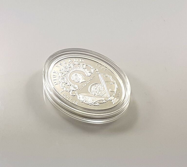 MONETA 1 DOL. JAJO ZIMOWE JAJA FABERGE AG.925