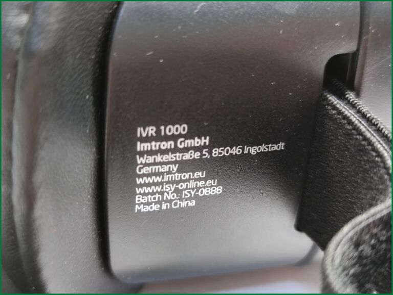 GOGLE VR ISY IVR 1000