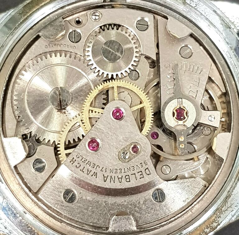UNIKATOWY ZEGAREK DELBANA 17 JEWELS