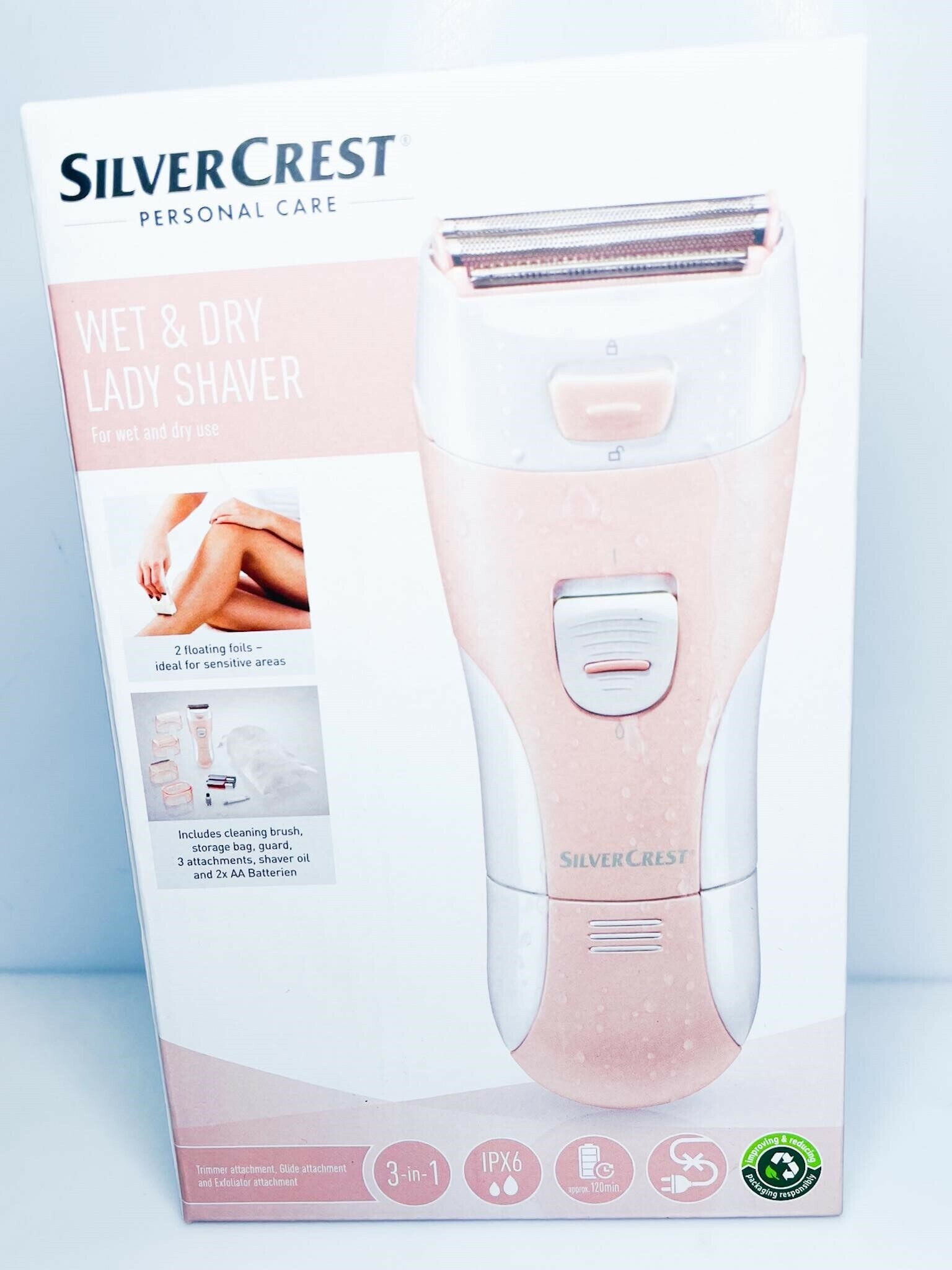 GOLARKA SILVERCREST WET & DRY SHAVER SLSN 3 B1 Golarki Loombard.pl