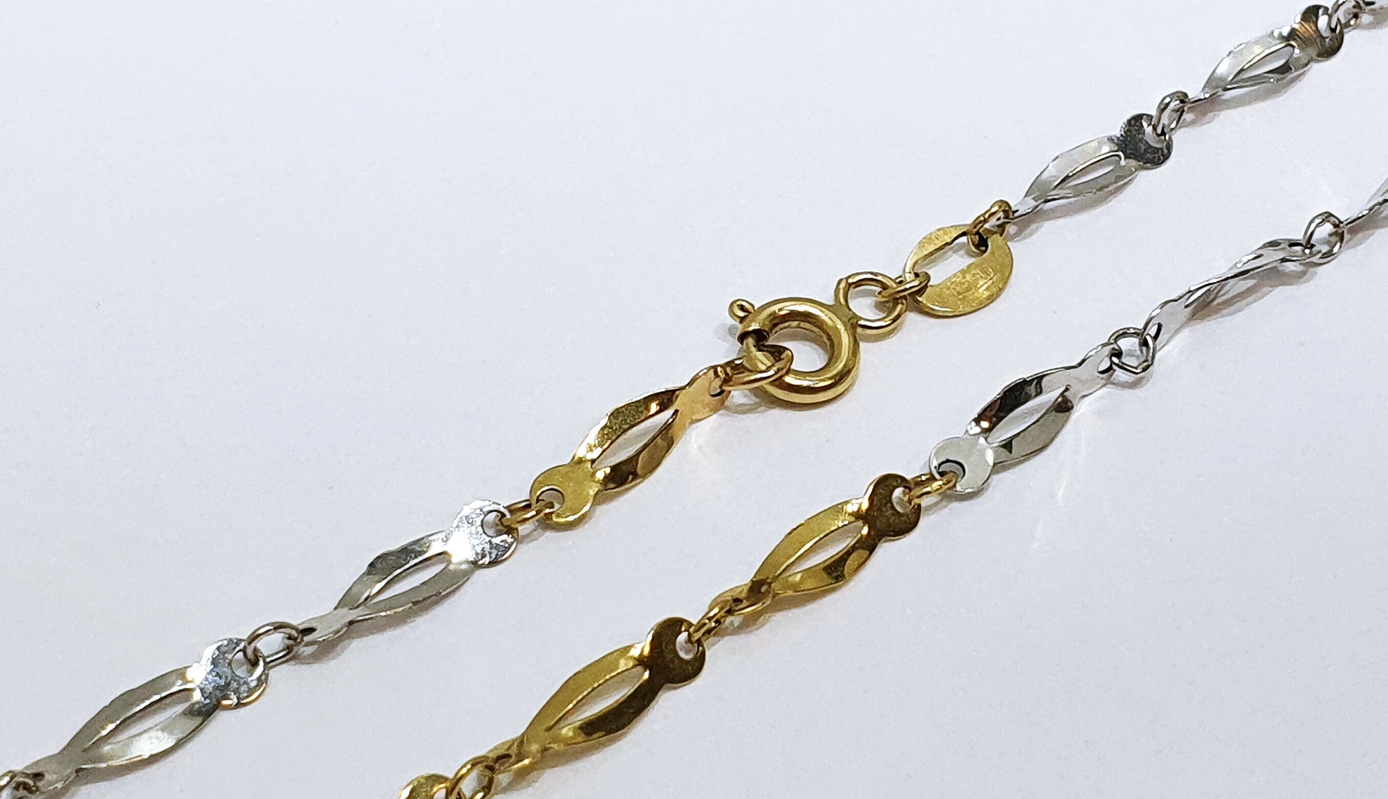 zloty-dwukolorowy-lancuszek-pr585-dl50cm-317g-rudnickiego-10-warszawa