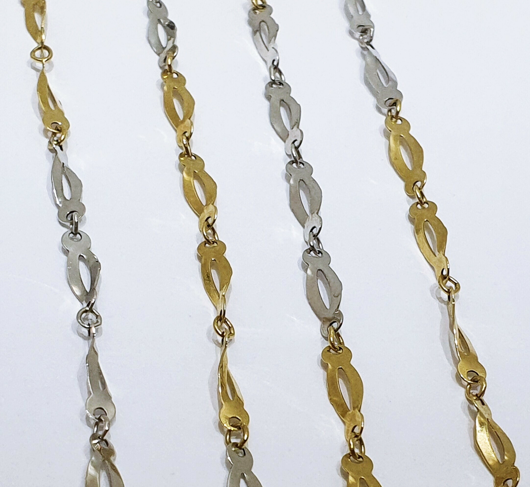 zloty-dwukolorowy-lancuszek-pr585-dl50cm-317g-splot-2208-4