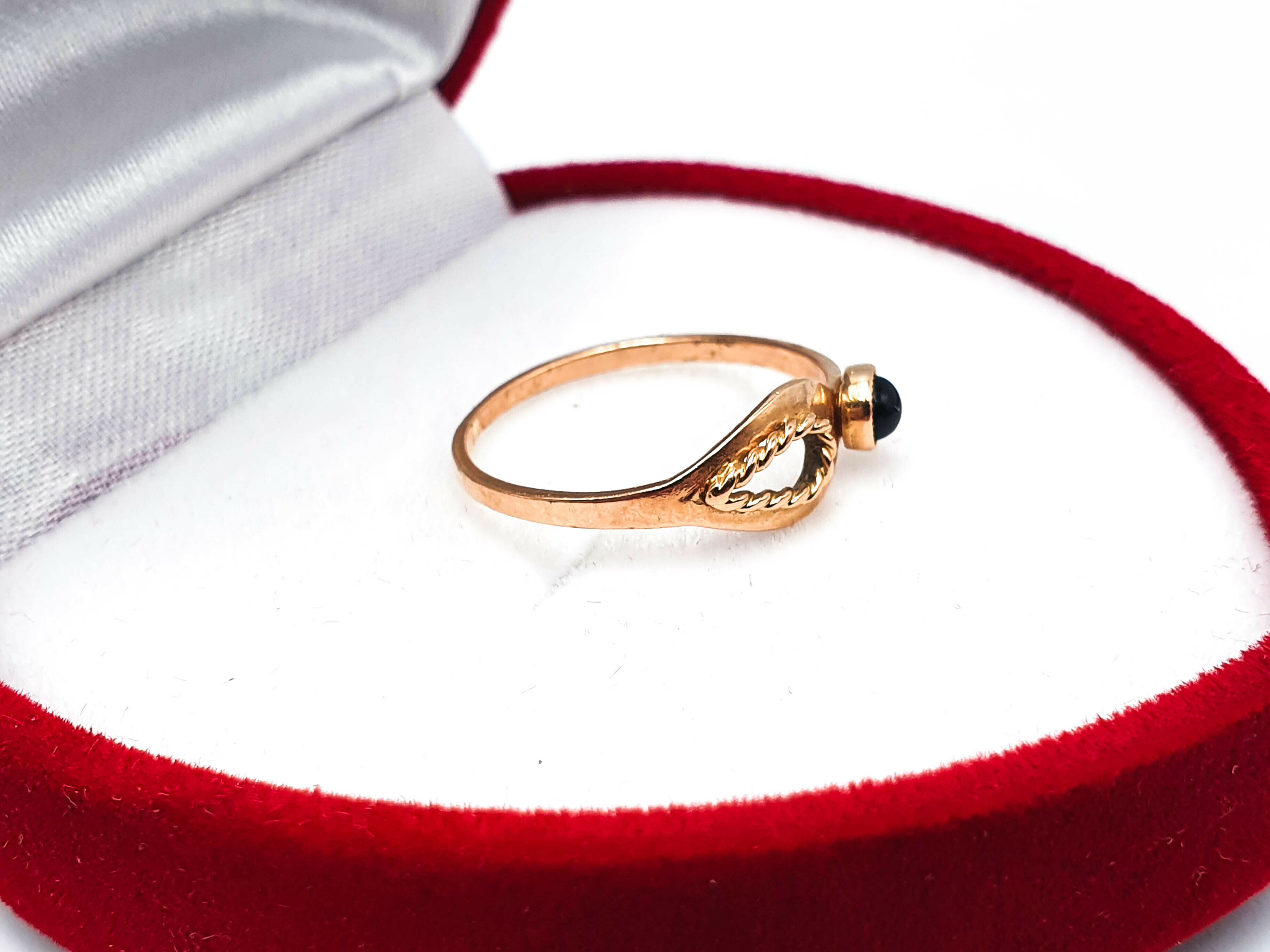 promocja-zloty-pierscionek-pr585-r12-stan-uzywany