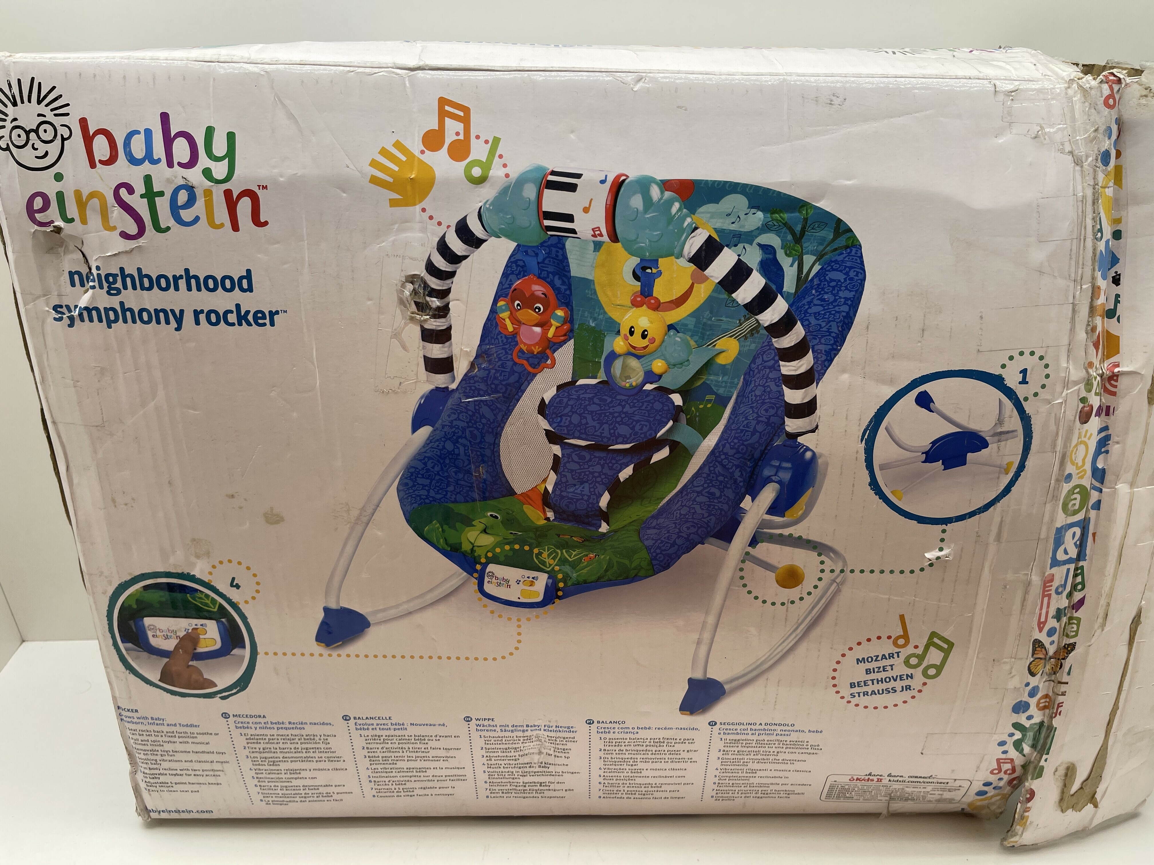 Baby einstein cheap neighborhood symphony rocker