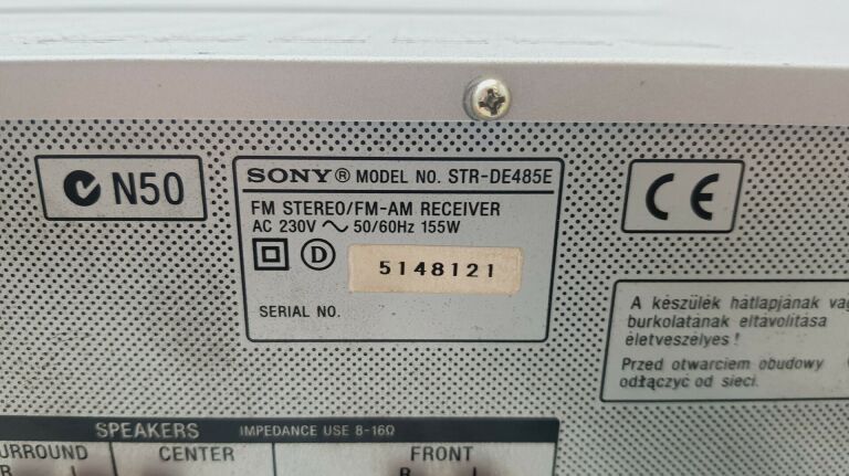 AMPLITUNER SONY STR-DE485E 5.1