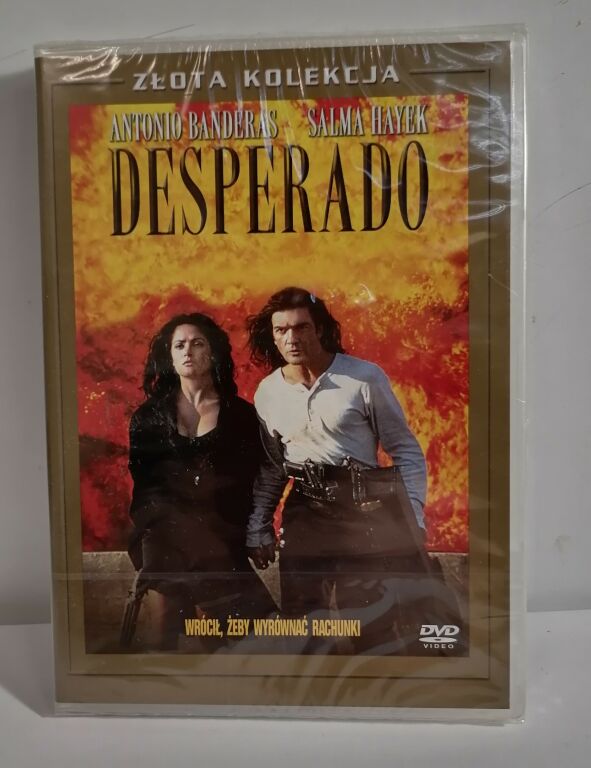 FILM DVD DESPERADO ZLOTA KOLEKCJA FOLIA KLASYK